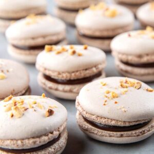 Macarons2101Web Chocolate Hazelnut Macarons