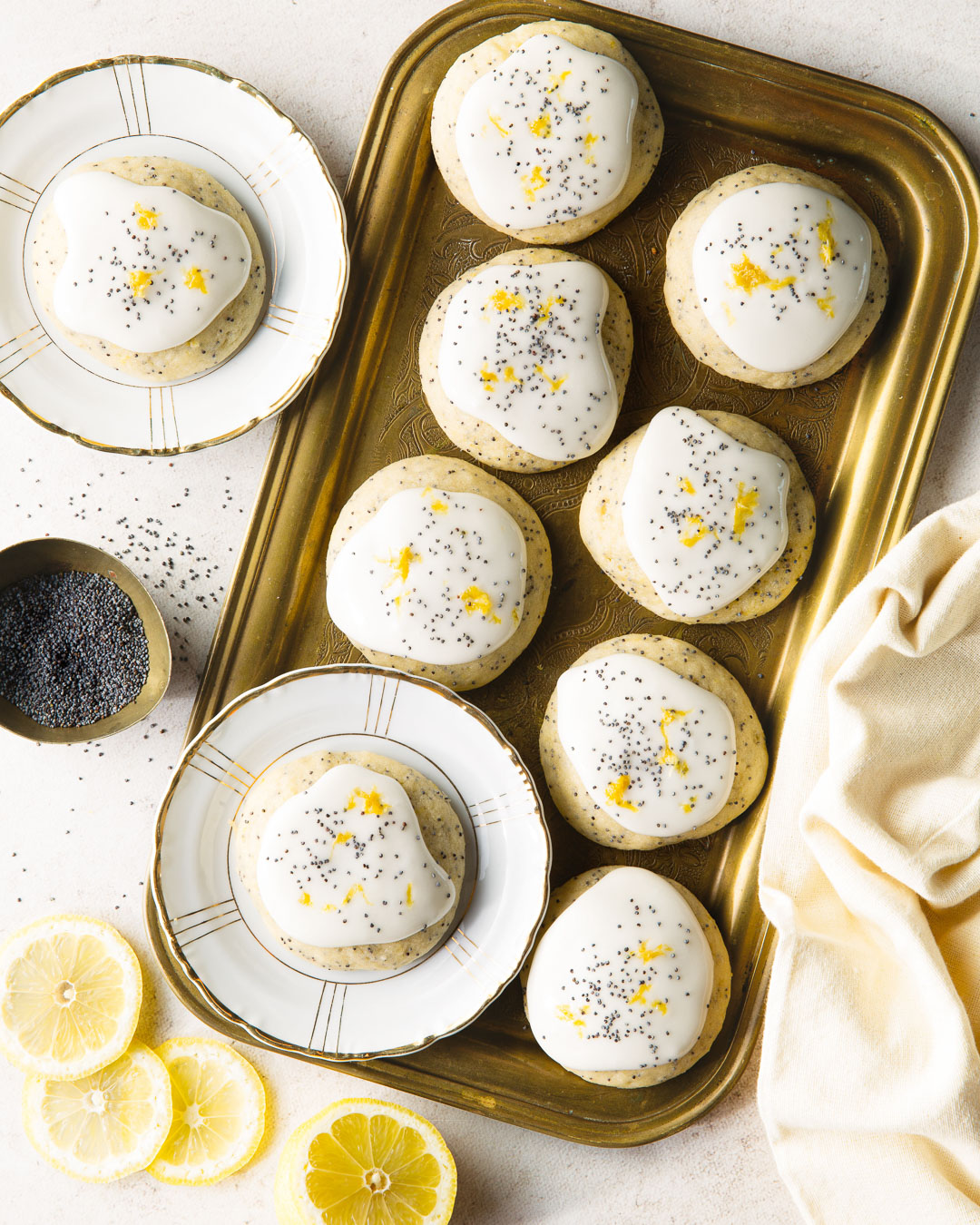 LemonPoppy SeedRicotta Cookies Bake from Scratch