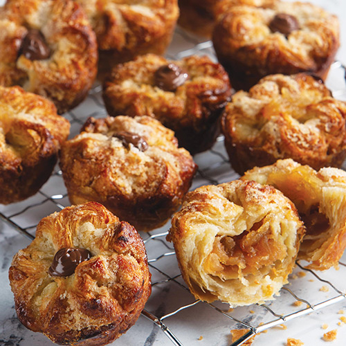 Baking School On-Demand: Two Ways with Kouign Amann: Hazelnut-Chocolate and Spiced Apple 2023