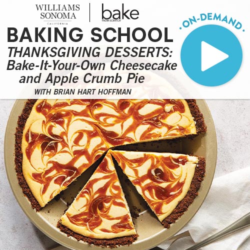 Baking School On-Demand: Thanksgiving Desserts: Bake-It-Your-Own ...