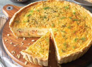 Salmon-Cream Cheese Quiche Salmon Cream Cheese Quiche