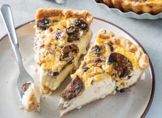 Mushroom Quiche Mushroom Quiche