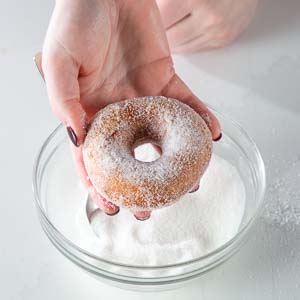 Sugared doughnut