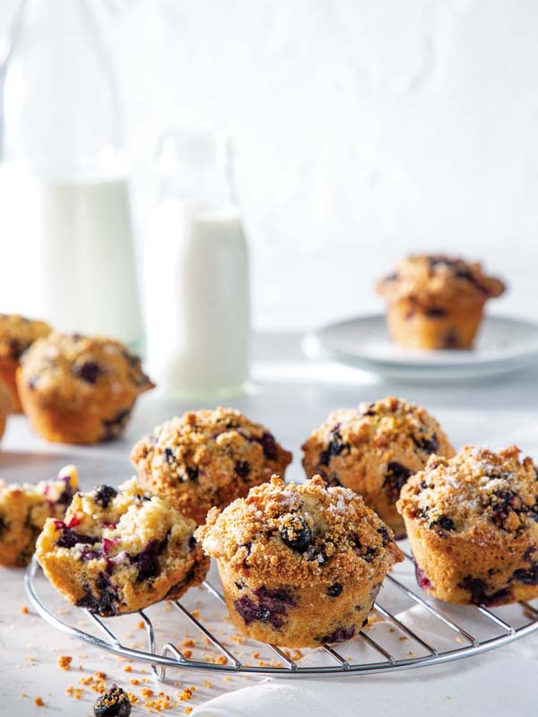 Blueberry Streusel Muffins