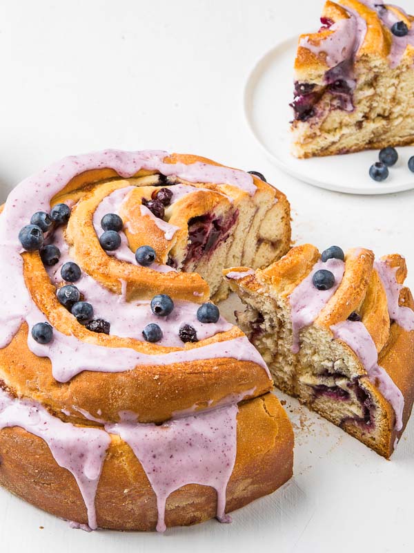 Giant Blueberry Roll