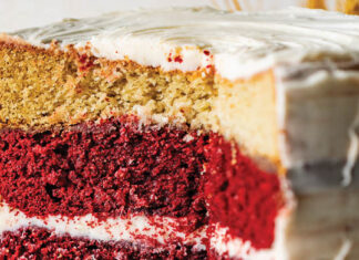 Red Velvet Tuxedo Cake Red Velvet Tuxedo Cake