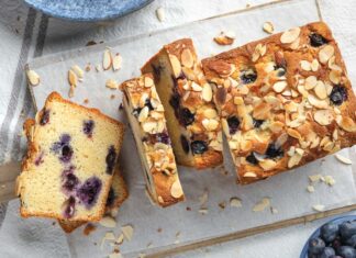 Blueberry Frangipane Loaf Cake Blueberry Frangipane Loaf Cake