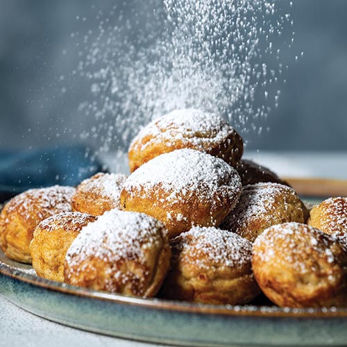 Powdered Sugar Pastries