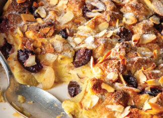 Cherry-Almond Bread Pudding Cherry-Almond Bread Pudding