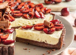 Chocolate Cherry Tart Chocolate Cherry Tart