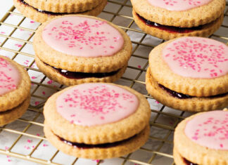 Cherry Belgian Biscuits Cherry Belgian Biscuits