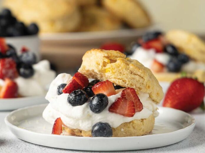 Berry-and-Sweet Corn Shortcakes