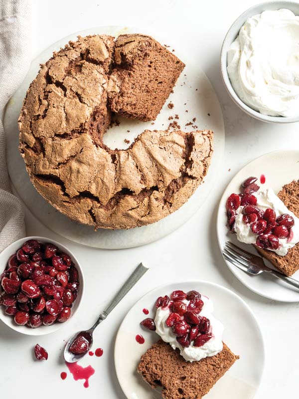 Chocolate Angel Food Cake
