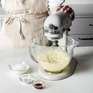 Ingredients and Stand Mixer