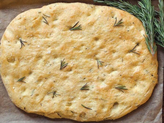Rosemary Sea Salt Focaccia