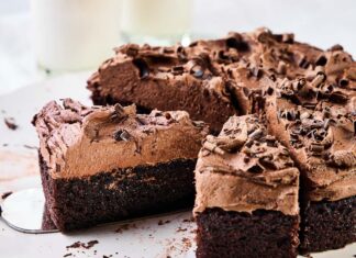 Stir-Together Chocolate Cake with Chocolate Buttercream Stir Together Chocolate Cake with Chocolate Buttercream