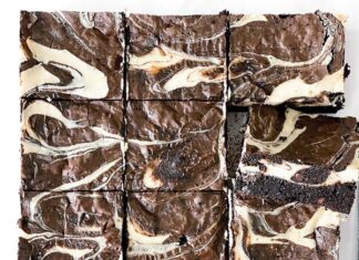 Black Cocoa Cheesecake Brownies Black Cocoa Cheesecake Brownies