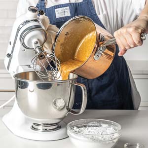 Making Caramel Icing