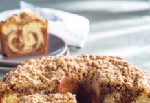 Coffee and Cream Marbled Coffee Cake Coffee and Cream Marbled Coffee Cake