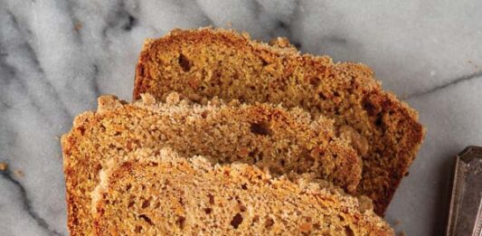 Streusel-Topped Baked Sweet Potato Loaf Streusel-Topped Baked Sweet Potato Loaf