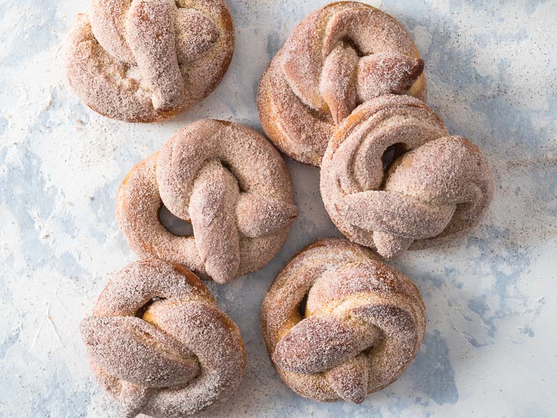 Cinnamon Sugar Pretzels