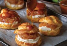 Caramel Apple Cream Puffs Caramel Apple Cream Puffs