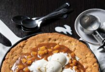 Caramel Apple Skillet Cookie Caramel Apple Skillet Cookie