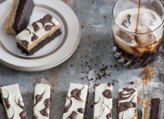 Creamy White Russian Bars Creamy White Russian Bars