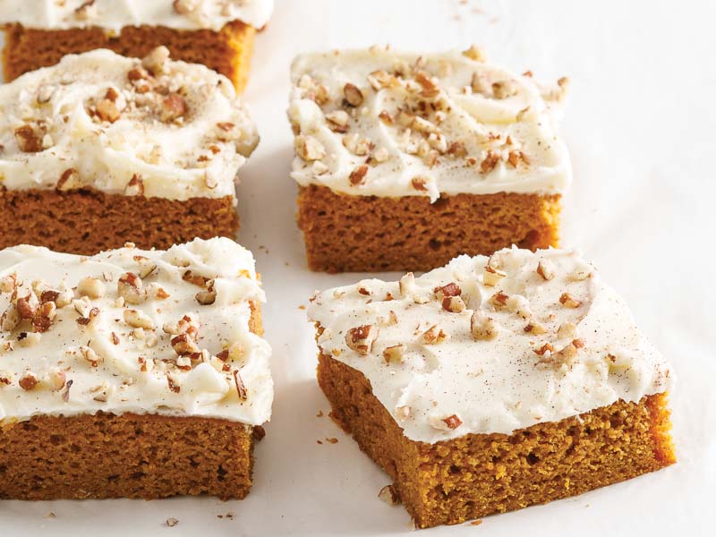 Vanilla Pumpkin Spice Bars