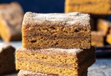 Pumpkin Snickerdoodle Bars Pumpkin Snickerdoodle Bars