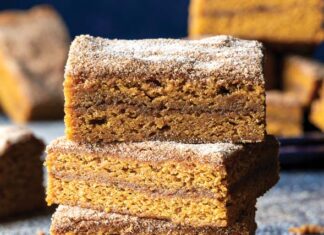 Pumpkin Snickerdoodle Bars Pumpkin Snickerdoodle Bars
