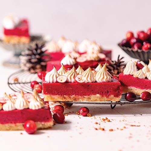 Thyme Cranberry Bars