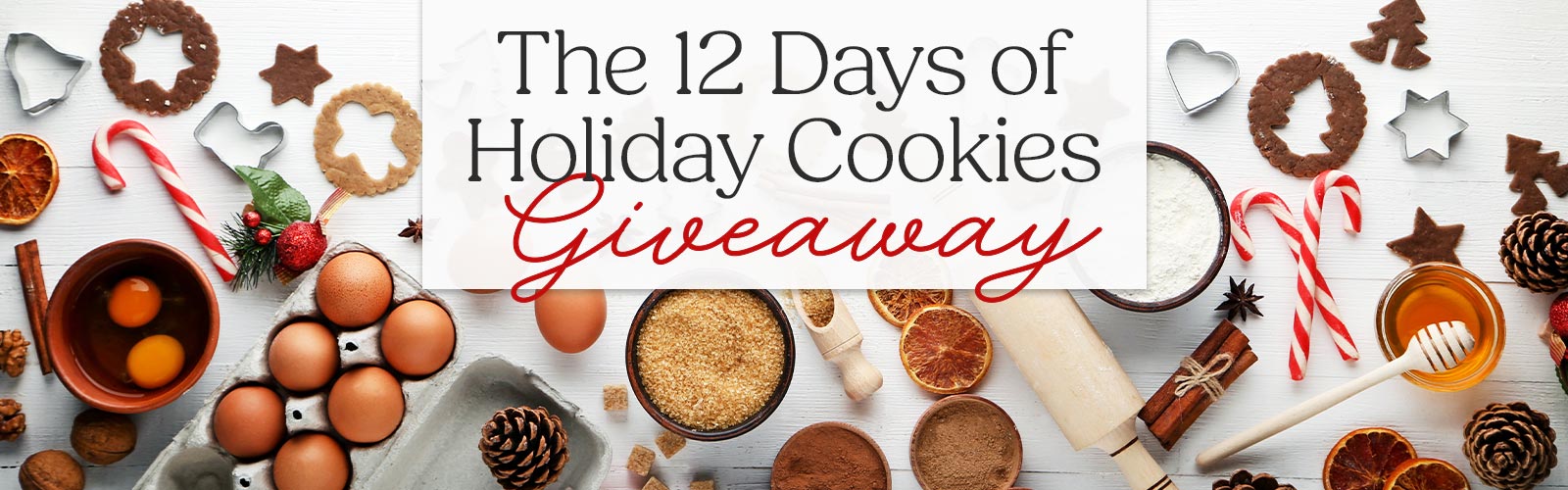 The 12 Days of Holiday Cookies Giveaway