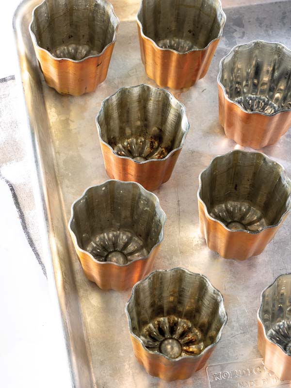 Prepping Canele Molds