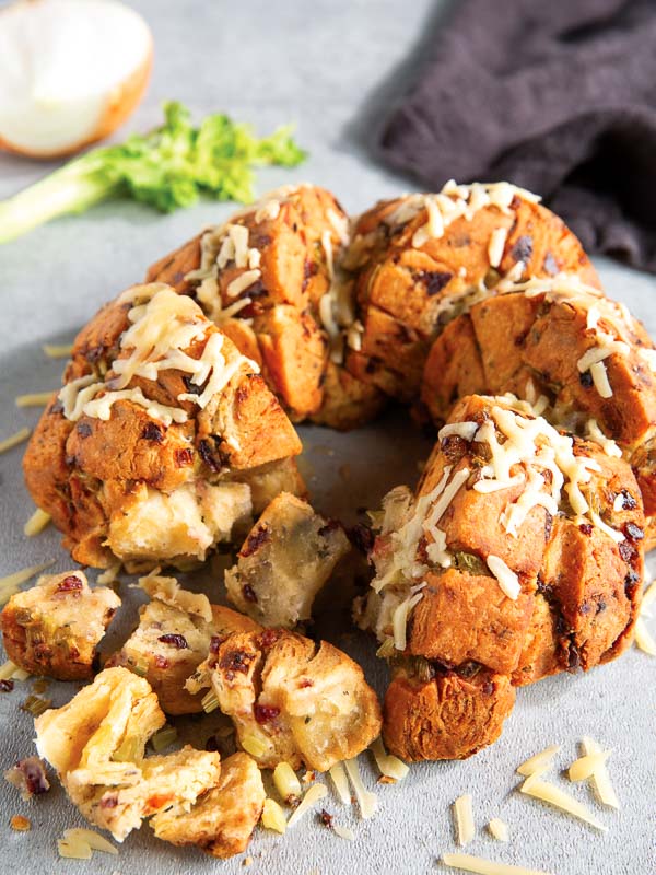 Pull-Apart Savory Stuffing Bundt