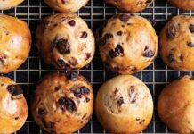 Chocolate-Cherry Brioche Buns