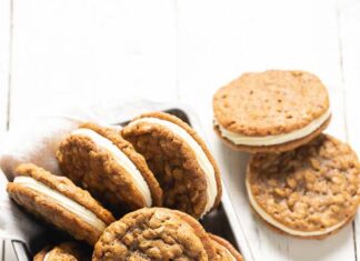 Gingerbread Oatmeal Sandwich Cookies Gingerbread Sandwich Cookies