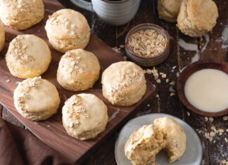 Maple Oat Scones Maple Oat Scones