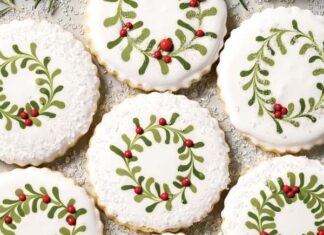 Sugar Cookie Wreaths Sugar Cookie Wreaths