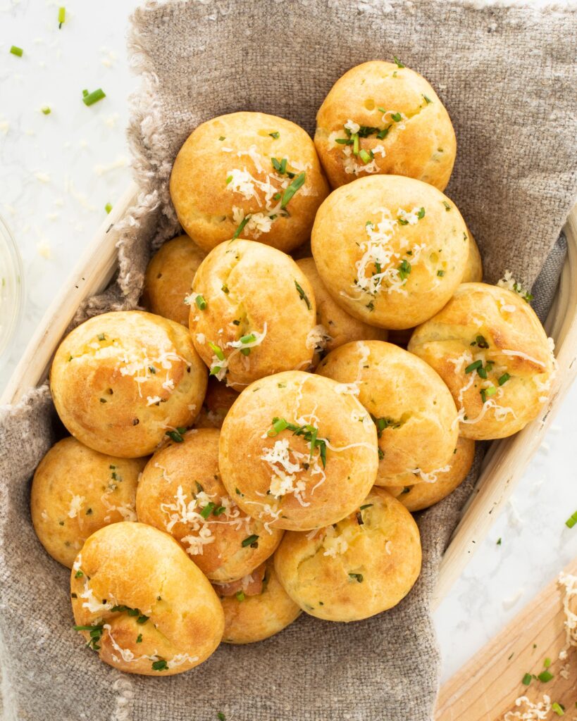 BRM_PateChoux_NLD_255 - Bake from Scratch WHITE CHEDDAR AND CHIVE GOUGÈRES