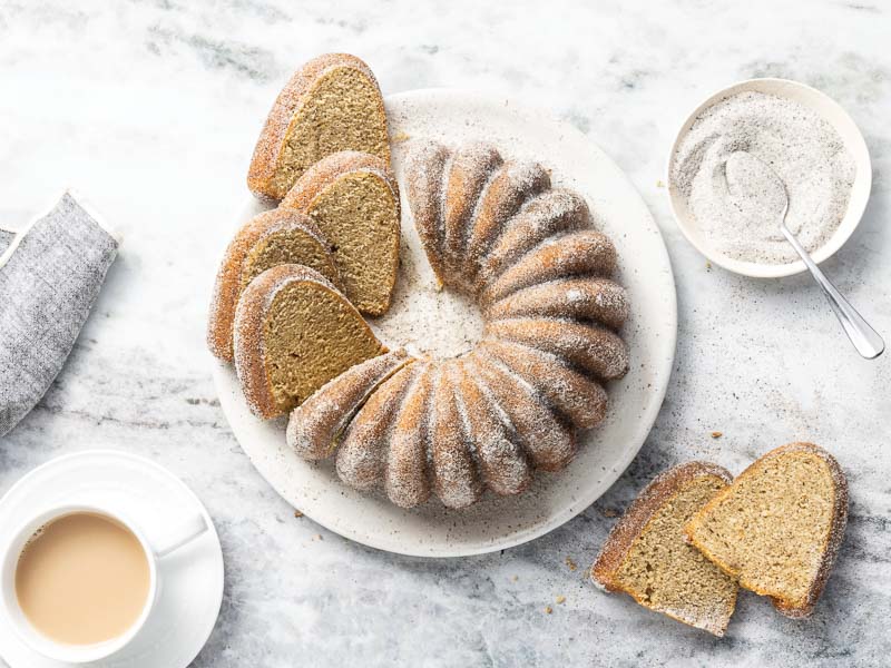 London Fog Bundt Cake