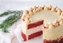 Eggnog Red Velvet Cake Eggnog Red Velvet Cake