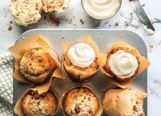 Overnight Cinnamon Roll Muffins Overnight Cinnamon Roll Muffins