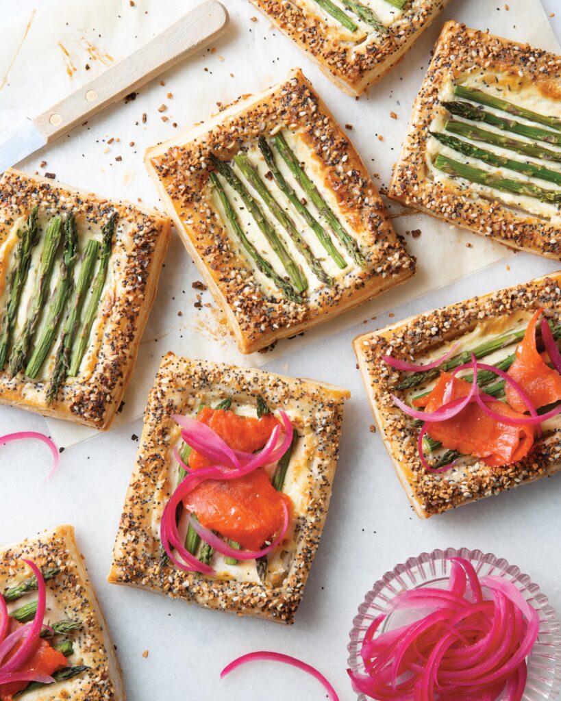 roughpuff05_1272 - Bake from Scratch Smoked Salmon-Asparagus Tarts