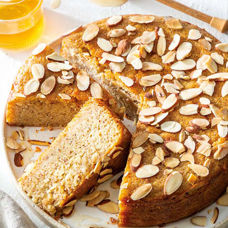 Honey-Almond-Cake391JBWeb - Bake from Scratch Honey Almond Cake