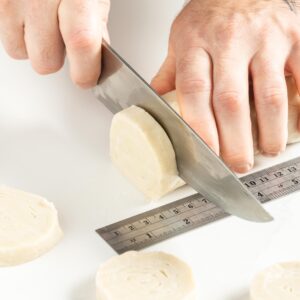 cutting dough