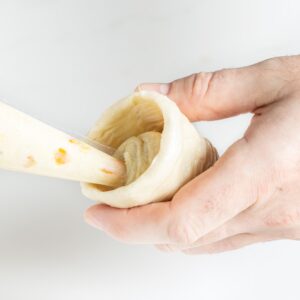 filling the cone
