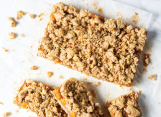 Peach-Pecan Crumble Bars Peach-Pecan Crumble Bars