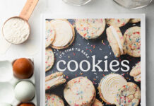 It’s Time to Bake Cookies Giveaway It's Time to Bake Cookies Flat Lay with Ingredients