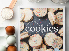 It’s Time to Bake Cookies Giveaway It's Time to Bake Cookies Flat Lay with Ingredients